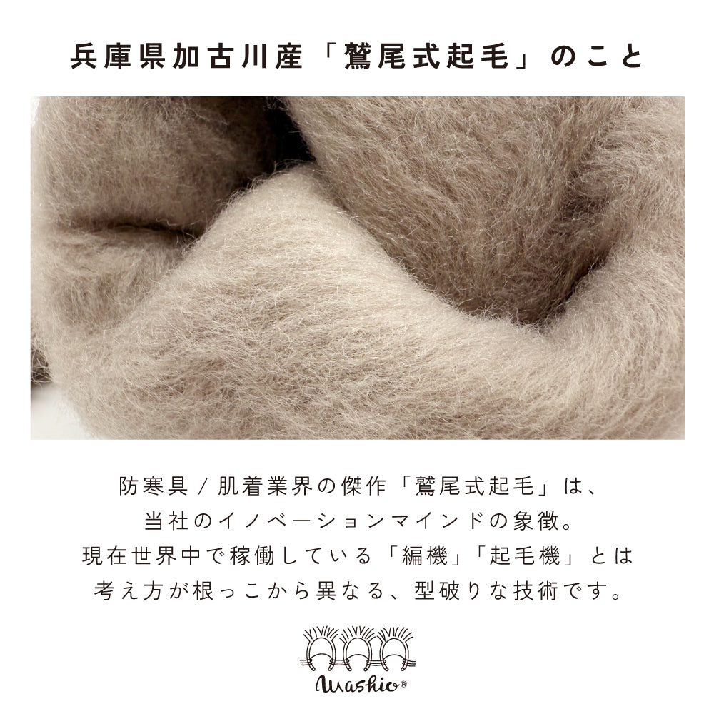 □もちはだ 目覚めのあったかカバーソックス
