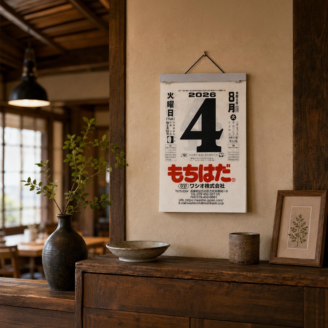 【予約販売】もちはだ 日めくりカレンダー