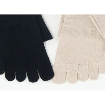 Country さらさらしっとりシルク5本指ソックス(21-26.5cm)