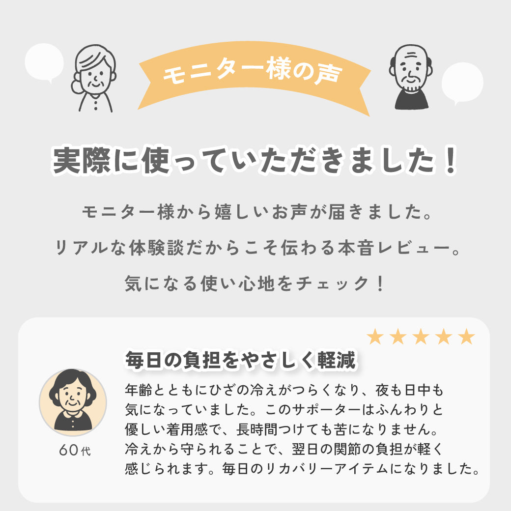 【予約品】 らく温サポーター 光電子 シルク [ひじ ひざ]